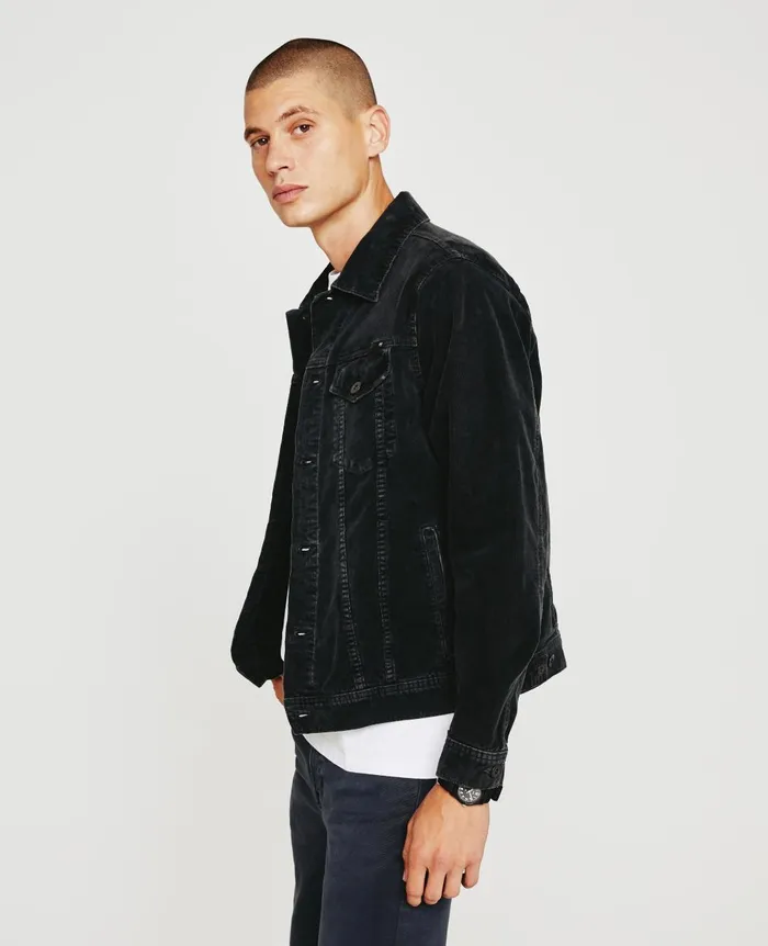 Dart Jacket Sulfur Gunpowder Men AG Jeans Jackets Dart Jacket Sulfur Gunpowder Men AG Jeans Jackets