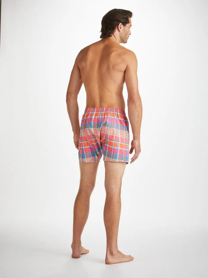 Derek Rose Classic Fit Boxers Barker 36 Cotton Multi Men Classic Fit Boxer Shorts
