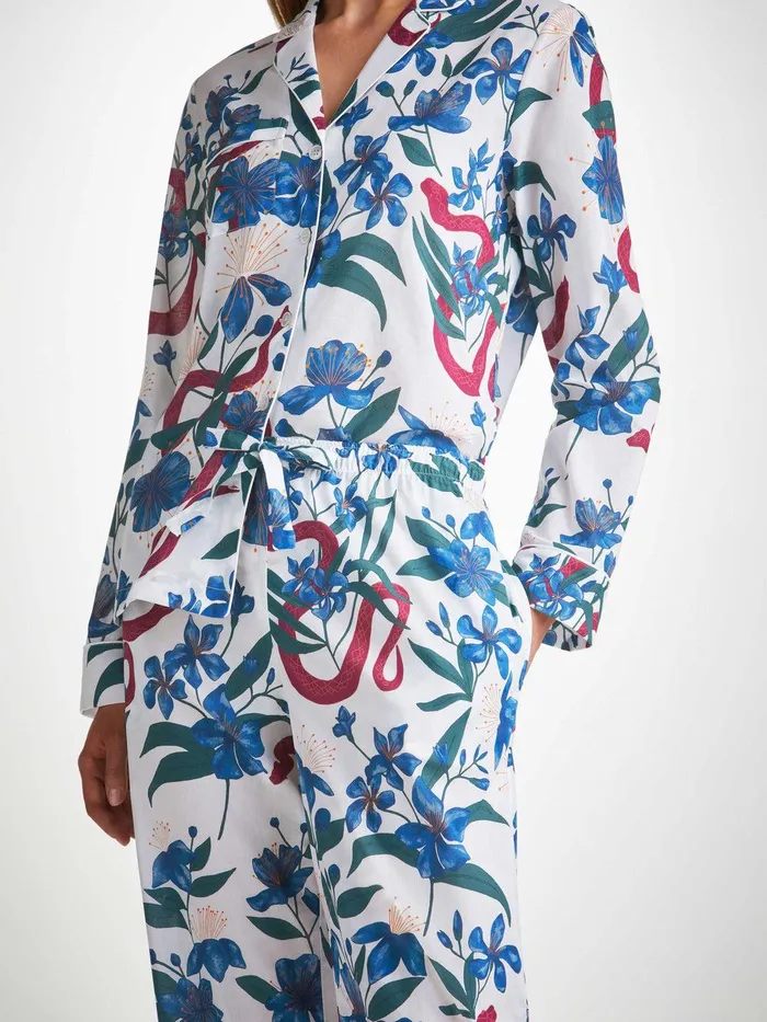 Derek Rose Pajamas Ledbury 68 Cotton Batiste Multi Women Cotton Pajamas