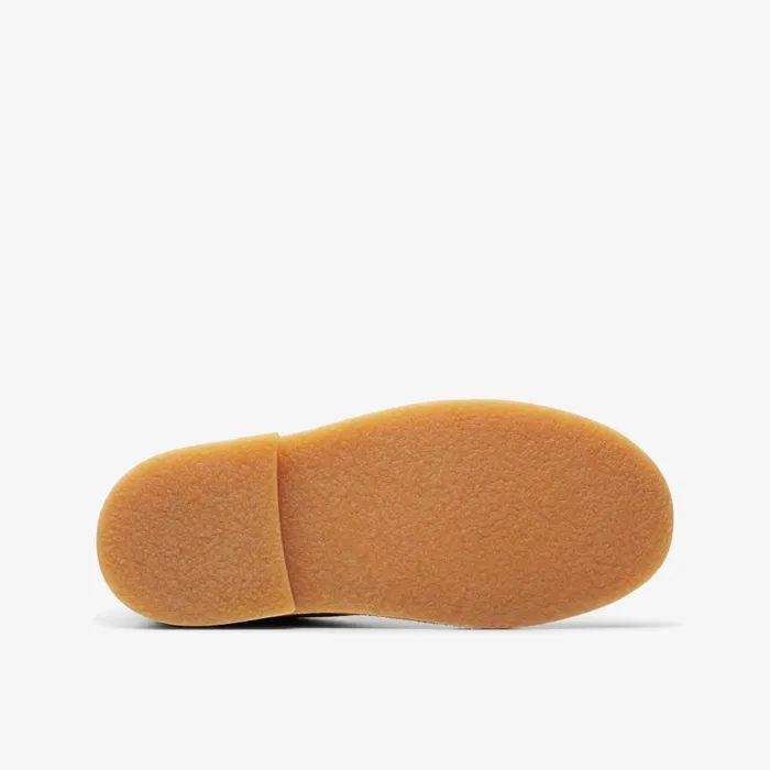 Desert Boot Older Warm Beige Suede Kids Clarks Originals
