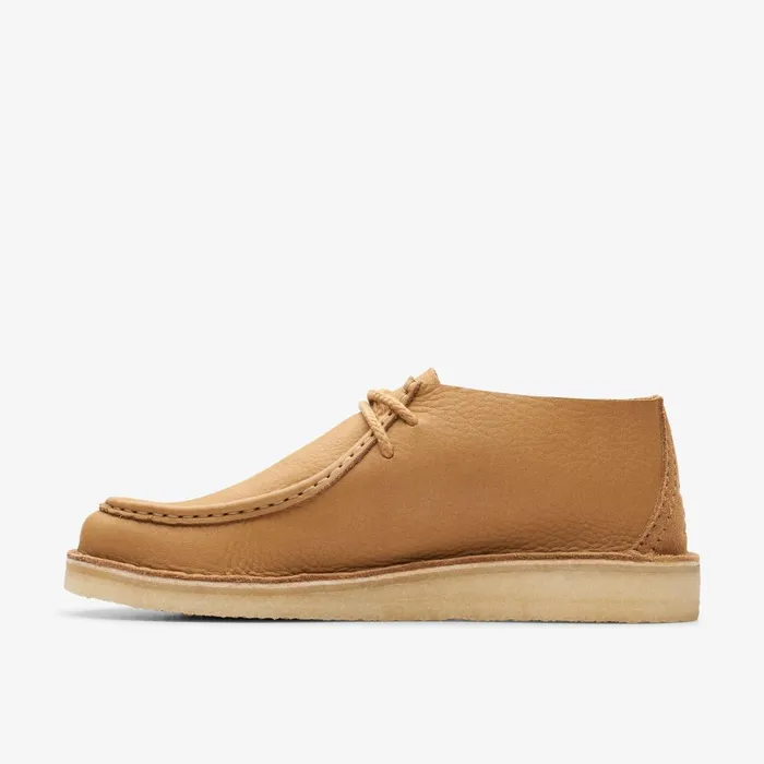 Desert Nomad Mid Tan Leather Men Clarks Desert Boots