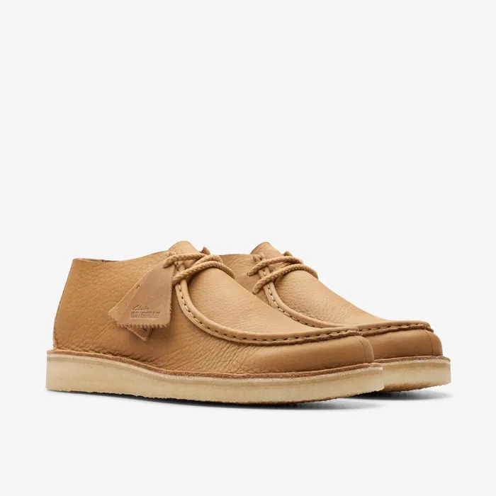 Desert Nomad Mid Tan Leather Men Clarks Desert Boots