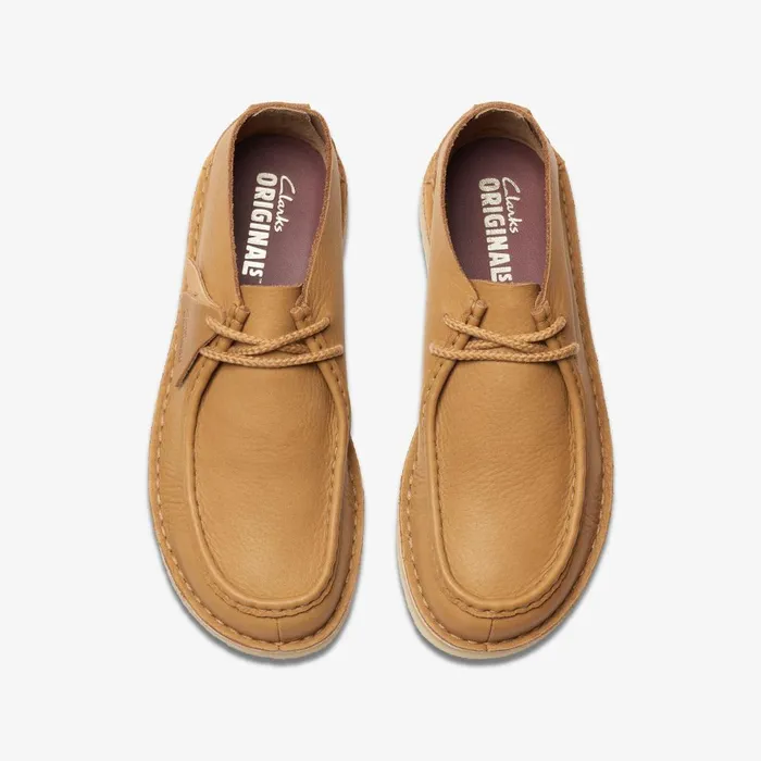 Desert Nomad Mid Tan Leather Men Clarks Desert Boots