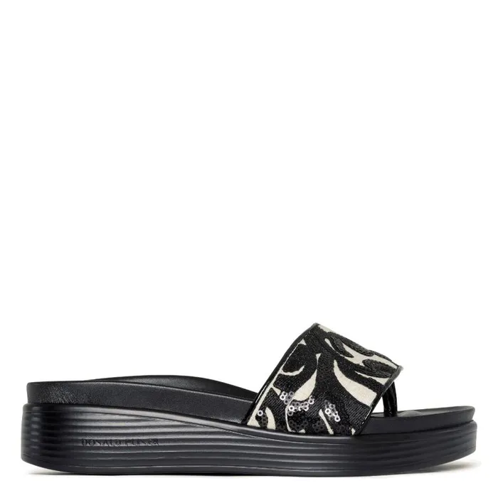 Donald Pliner Casual FIFI Natural Black Brocade 8211 Women
