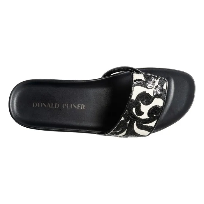 Donald Pliner Casual FIFI Natural Black Brocade 8211 Women Donald Pliner Casual FIFI Natural Black Brocade 8211 Women