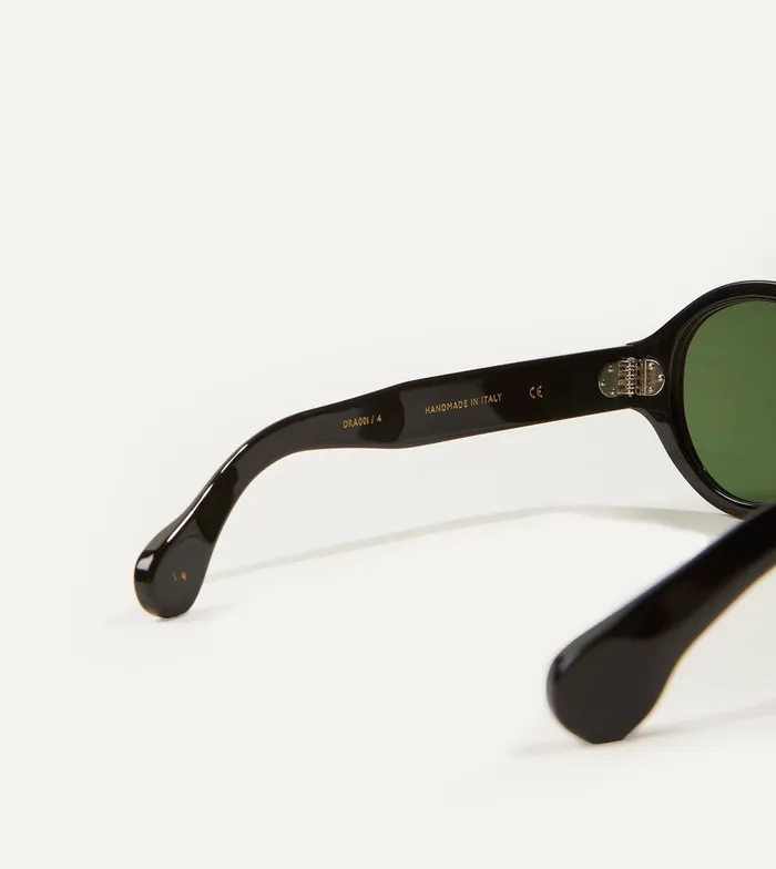 Drake039s Black Acetate Jules Sunglasses Men Sunglasses