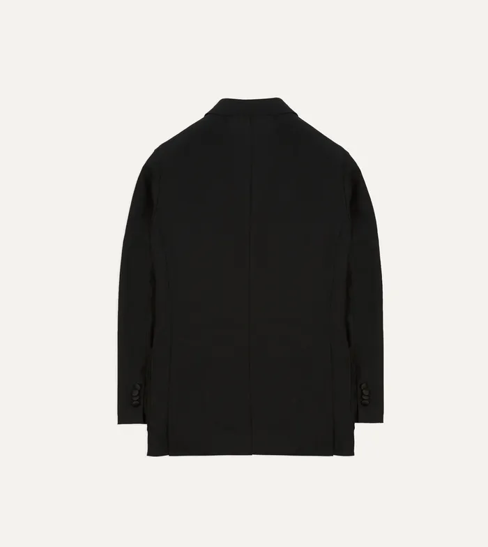 Drake039s Black Tropical Wool Dinner Jacket Men Blazers