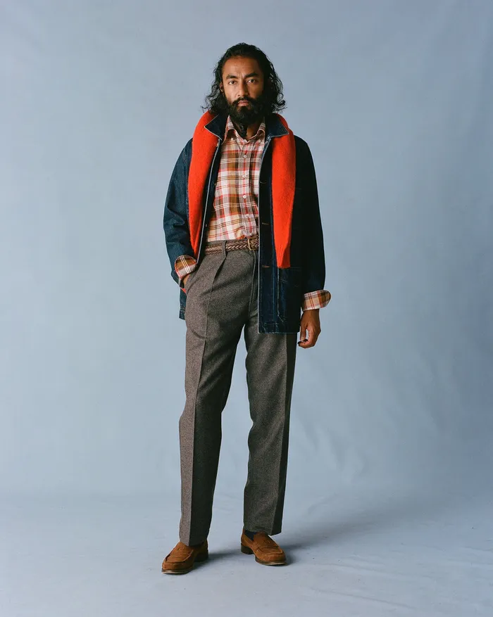 Drake039s Grey Merino Wool Games Trouser Men Trousers