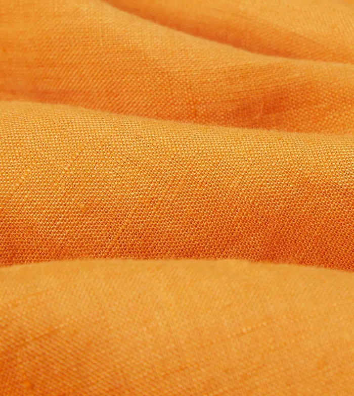 Drake039s Yellow Linen Spread Collar Shirt Men Linen Shirts