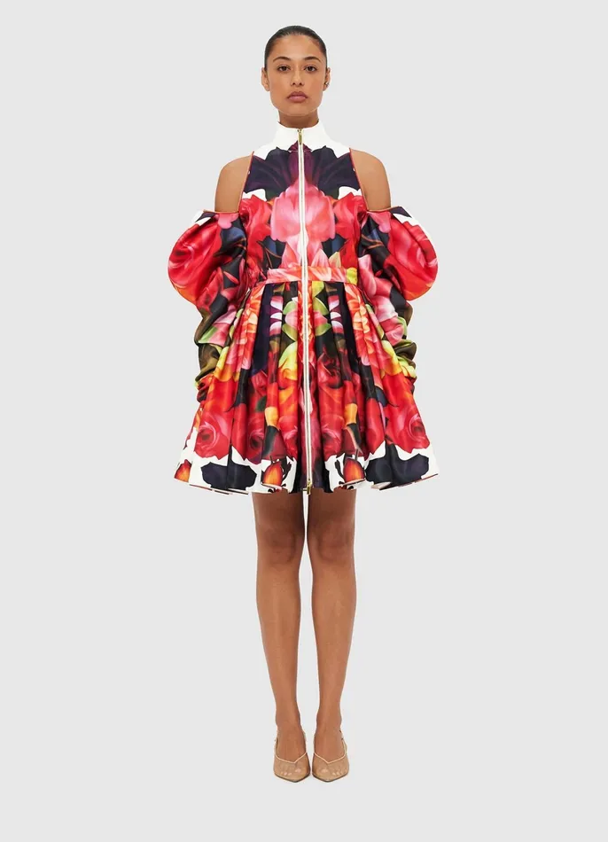 Dresses and Jumpsuits Women LEO LIN Camryn Mini Dress 8211 Kaleidoscope Print