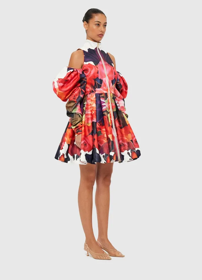 Dresses and Jumpsuits Women LEO LIN Camryn Mini Dress 8211 Kaleidoscope Print