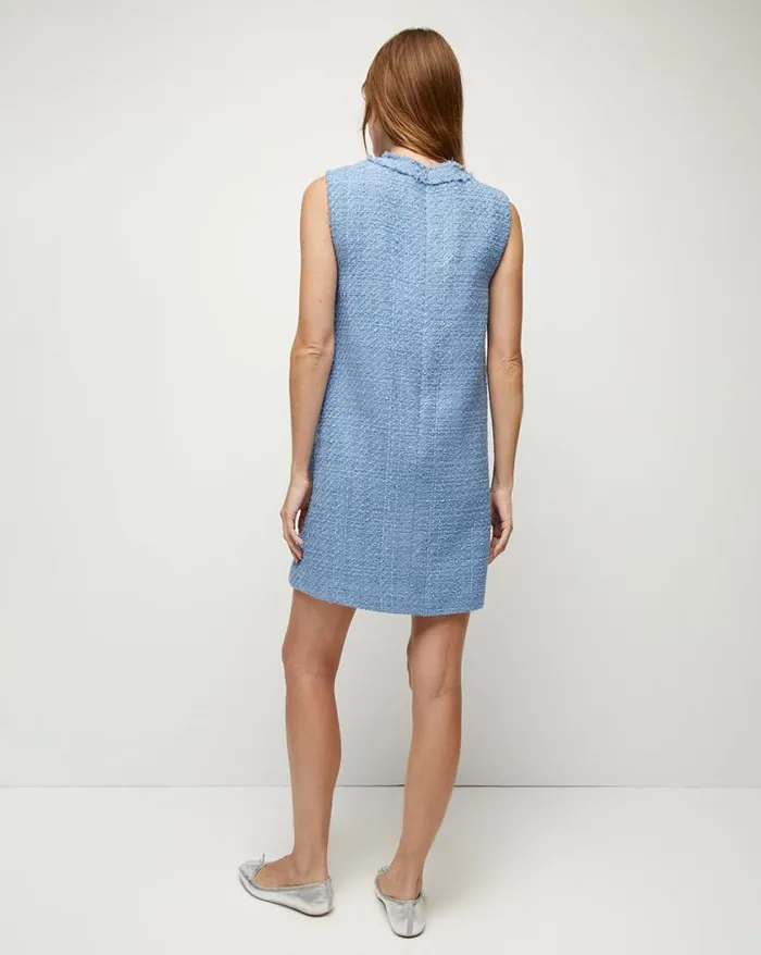 Dresses Shop Veronica Beard Laurel Tweed Dress Skylight
