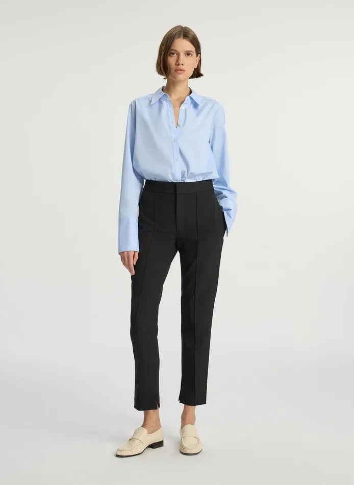 Dresses Women ALC Aiden Cotton Shirt Sky Blue Dresses Women ALC Aiden Cotton Shirt Sky Blue
