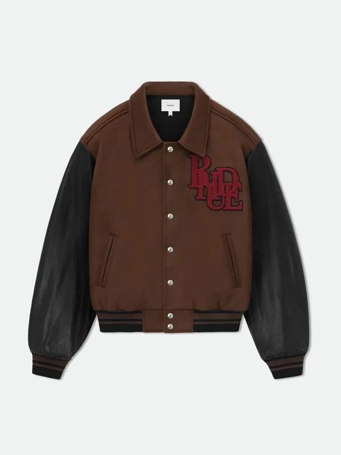 DUCK VARSITY JACKET Men Rhude Outerwear