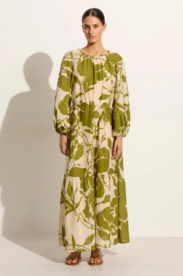 Faithfull The Brand Dresses Amaris Maxi Dress Termini Floral 8211 Final Sale 8211 Women