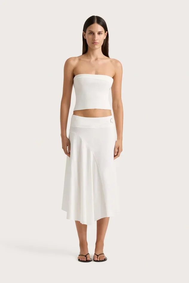 Faithfull The Brand Skirts and Shorts Maceio Skirt White 8211 Women