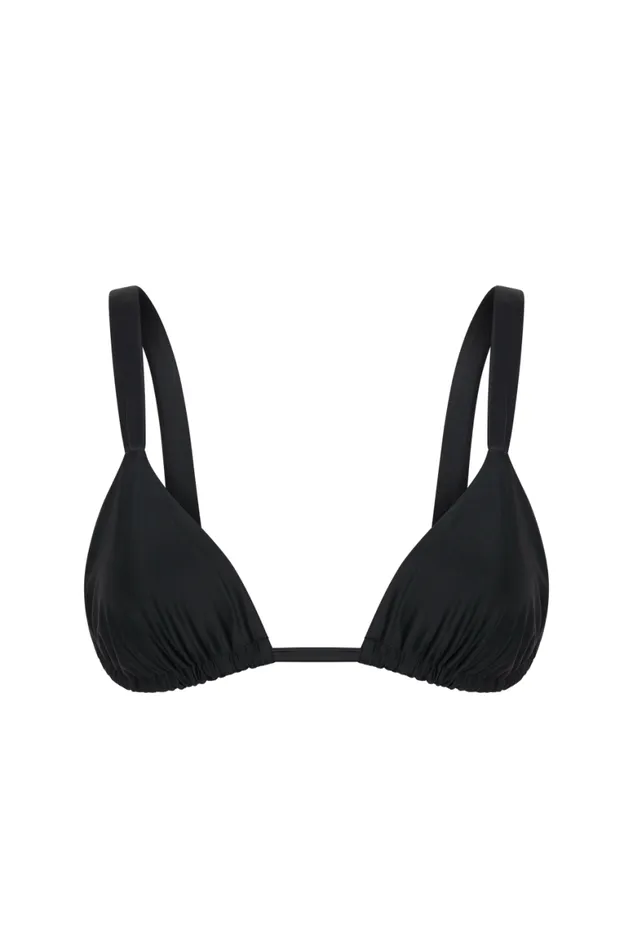 Faithfull The Brand Swim Mary Bikini Top Black 8211 Final Sale 8211 Women Faithfull The Brand Swim Mary Bikini Top Black 8211 Final Sale 8211 Women