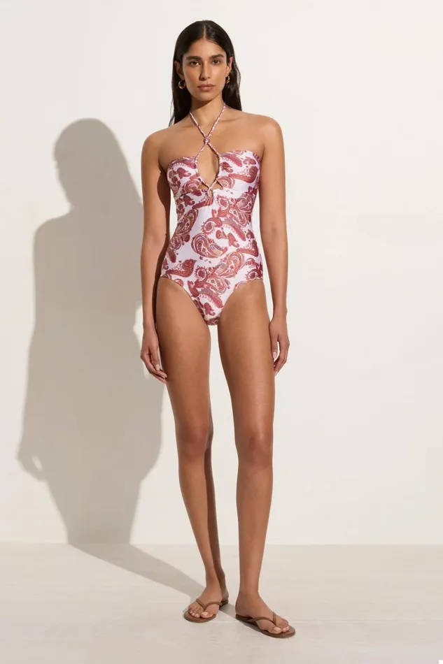 Faithfull The Brand Swim Viviana One Piece Alessia Paisley 8211 Final Sale 8211 Women Faithfull The Brand Swim Viviana One Piece Alessia Paisley 8211 Final Sale 8211 Women