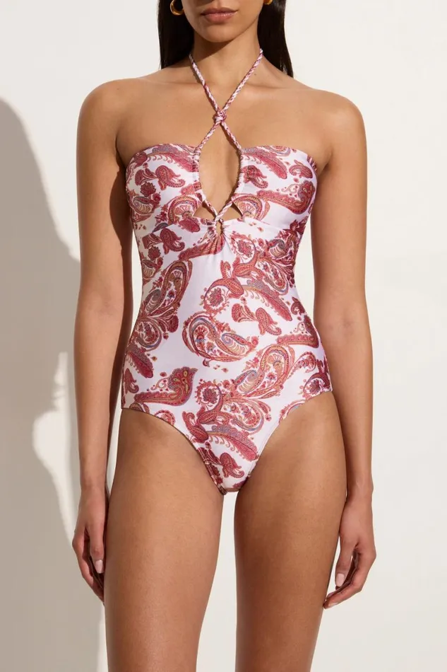Faithfull The Brand Swim Viviana One Piece Alessia Paisley 8211 Final Sale 8211 Women Faithfull The Brand Swim Viviana One Piece Alessia Paisley 8211 Final Sale 8211 Women