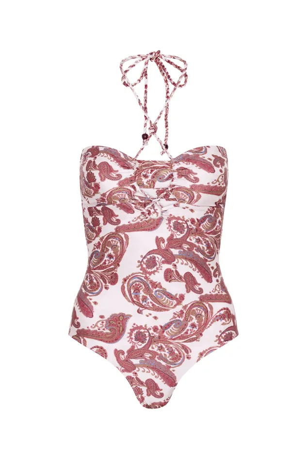 Faithfull The Brand Swim Viviana One Piece Alessia Paisley 8211 Final Sale 8211 Women Faithfull The Brand Swim Viviana One Piece Alessia Paisley 8211 Final Sale 8211 Women