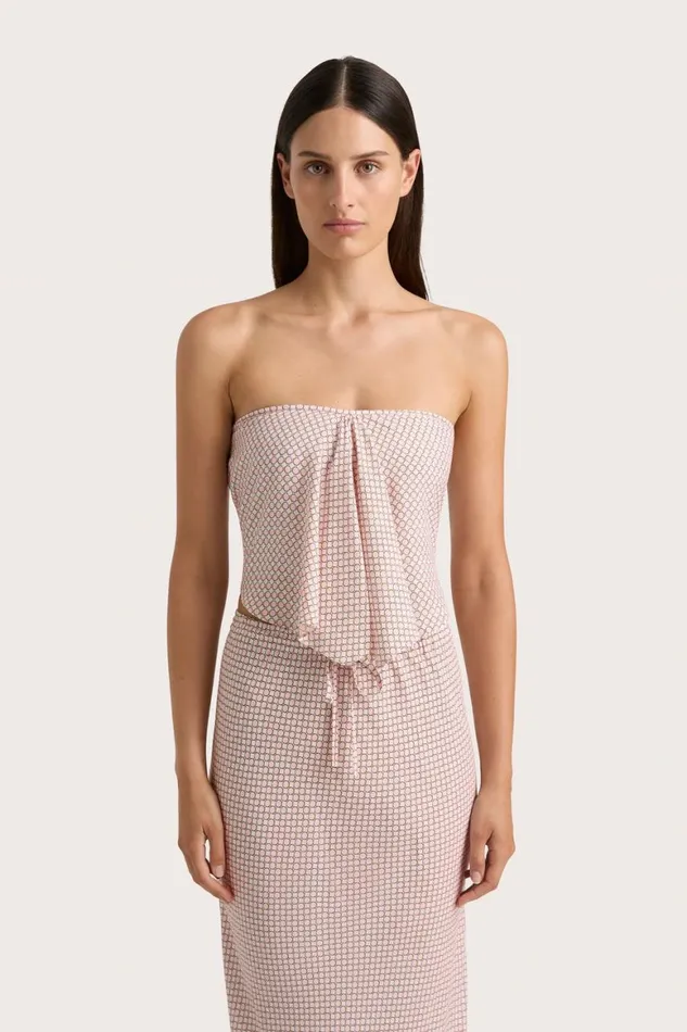 Faithfull The Brand Tops Emalee Top Oliander Blush 8211 Women Faithfull The Brand Tops Emalee Top Oliander Blush 8211 Women