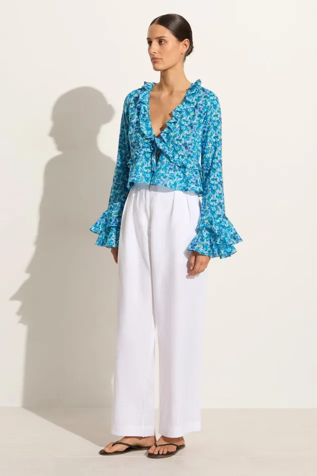 Faithfull The Brand Tops Lombardi Top Stellina Floral 8211 Women Faithfull The Brand Tops Lombardi Top Stellina Floral 8211 Women