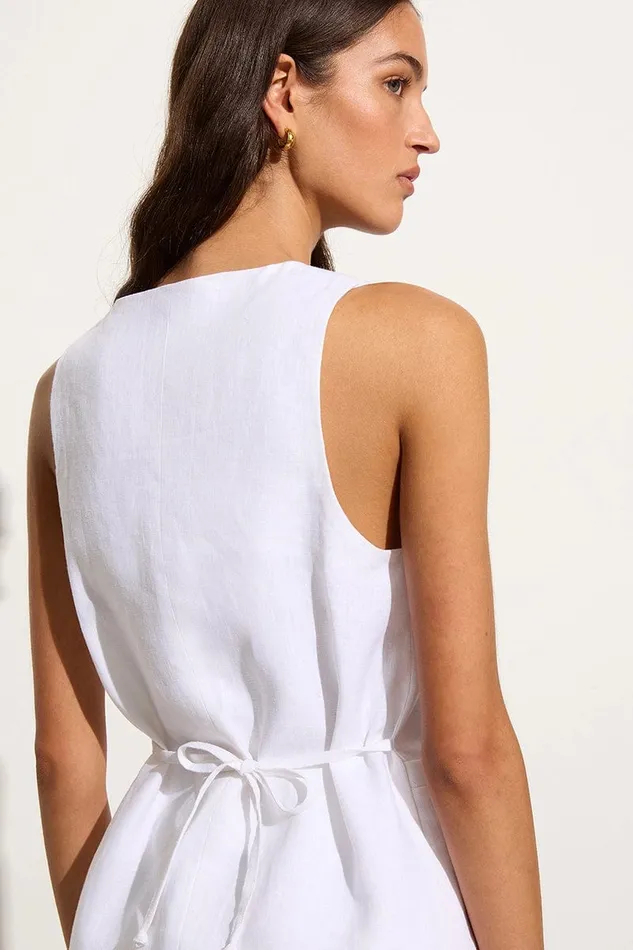 Faithfull The Brand Tops Maya Vest White 8211 Women Faithfull The Brand Tops Maya Vest White 8211 Women