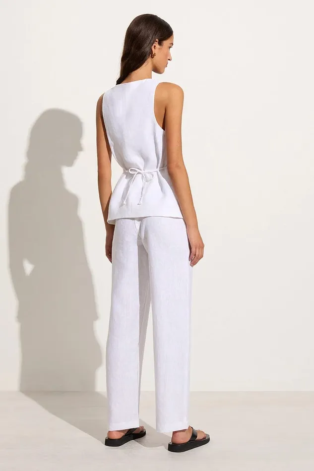 Faithfull The Brand Tops Maya Vest White 8211 Women Faithfull The Brand Tops Maya Vest White 8211 Women