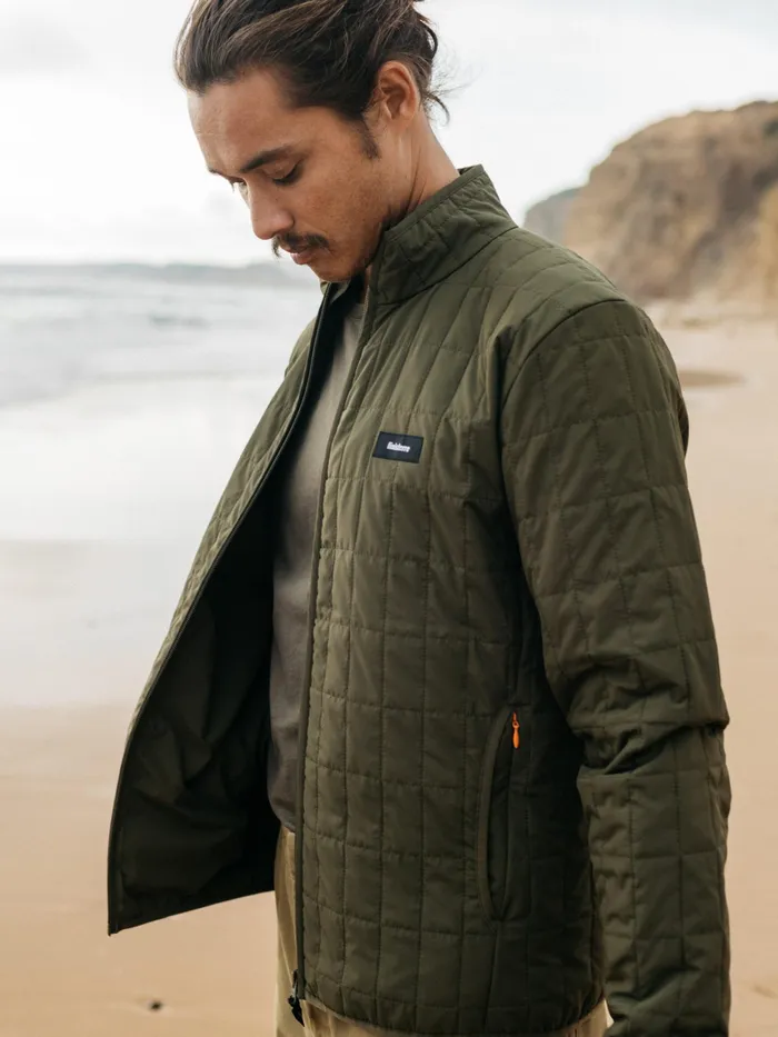 Finisterre Jackets and Coats Men Firecrest Jacket Olive