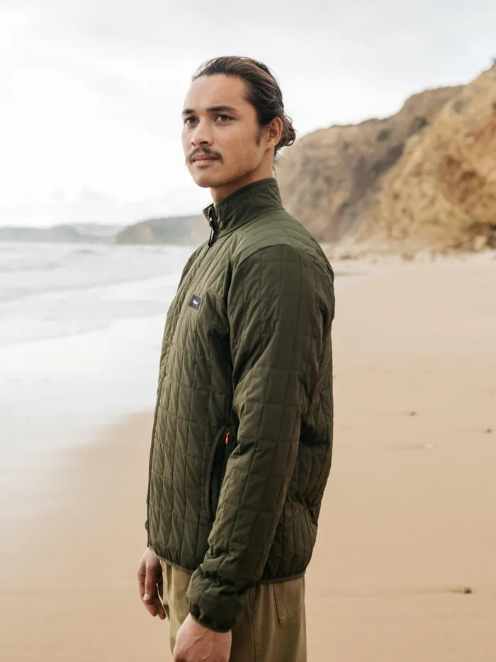 Finisterre Jackets and Coats Men Firecrest Jacket Olive