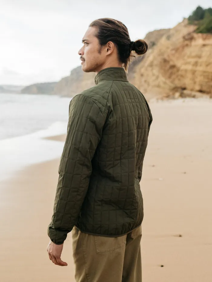 Finisterre Jackets and Coats Men Firecrest Jacket Olive