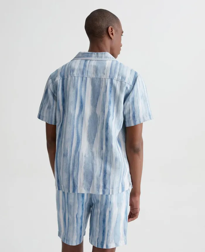 Foster Shirt Brush Strokes Clear Skies Men AG Jeans Shirts Foster Shirt Brush Strokes Clear Skies Men AG Jeans Shirts