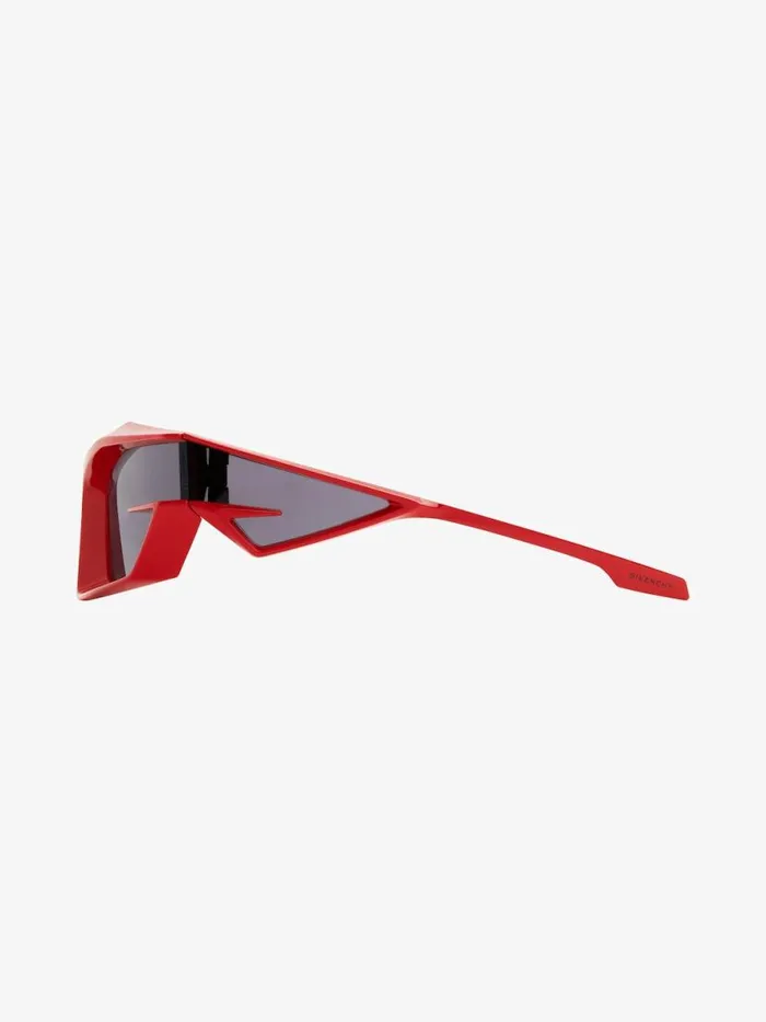 Giv Cut Unisex Injected Sunglasses Red WomenMen Givenchy Sunglasses