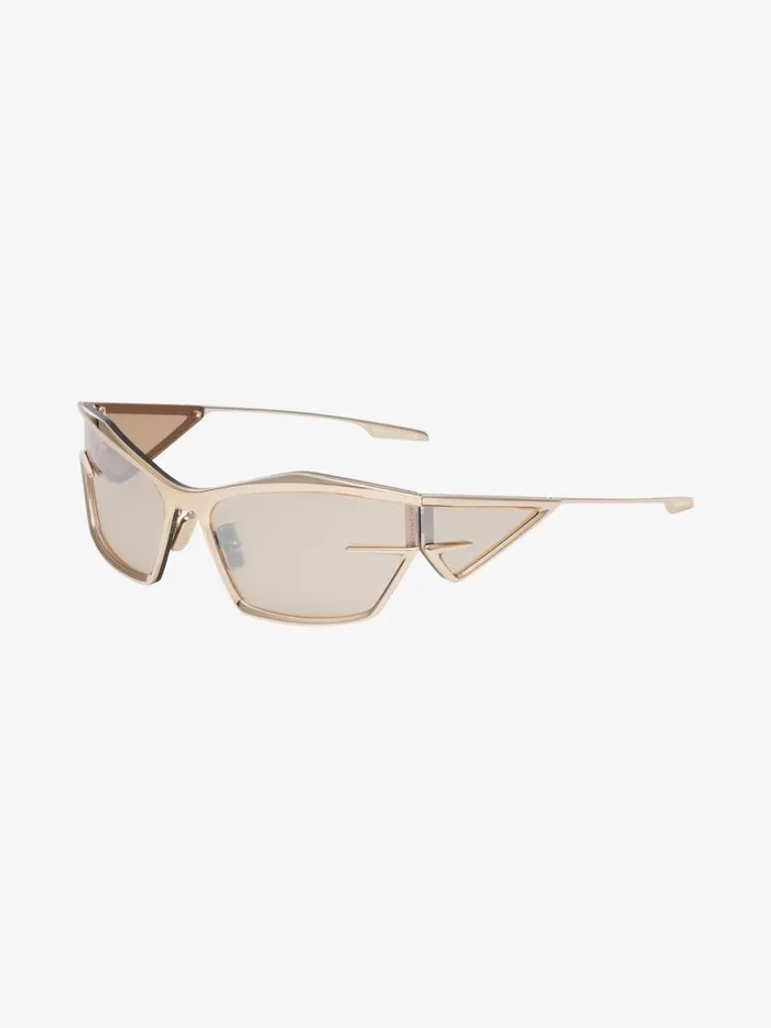 Giv Cut Unisex Sunglasses In Metal Rose Golden WomenMen Givenchy Sunglasses