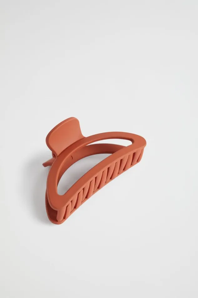 Hair Accessories Woman Seed Heritage Crescent Hair Claw Brick