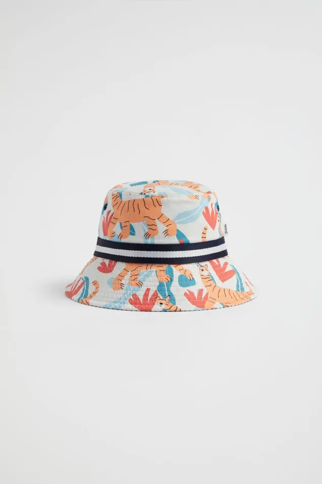 Hats Beanies and Caps Boy Seed Heritage Tiger Bucket Hat Multi