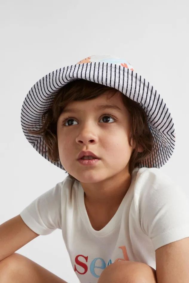 Hats Beanies and Caps Boy Seed Heritage Tiger Bucket Hat Multi