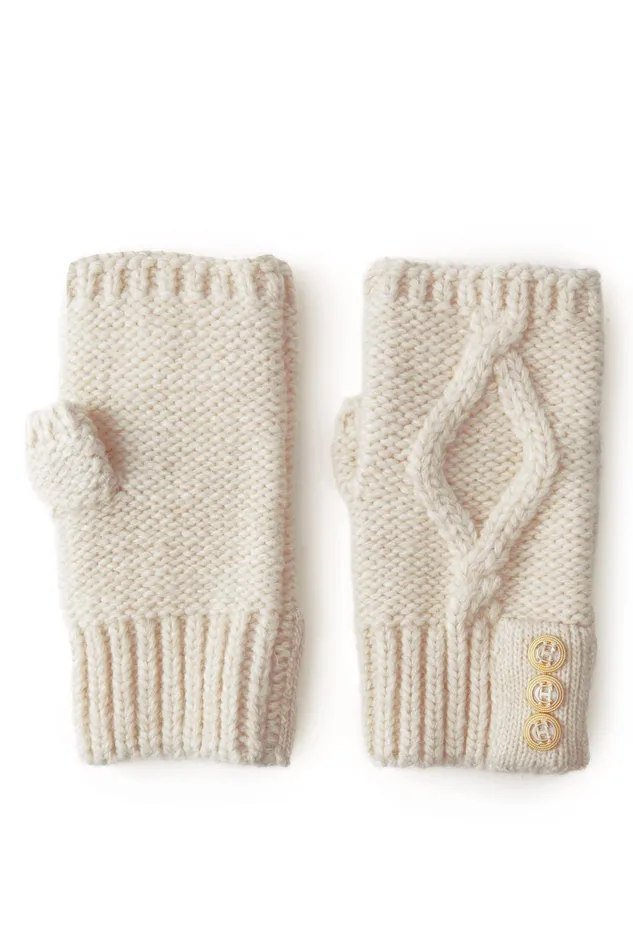 Holland Cooper Cortina Fingerless Gloves Oatmeal Women Gloves Holland Cooper Cortina Fingerless Gloves Oatmeal Women Gloves