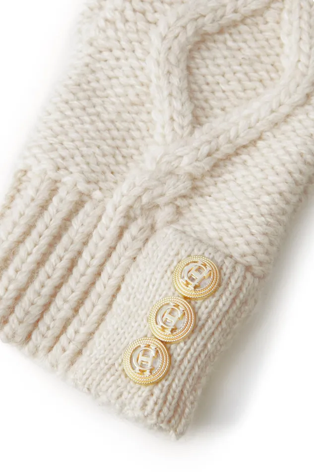 Holland Cooper Cortina Fingerless Gloves Oatmeal Women Gloves Holland Cooper Cortina Fingerless Gloves Oatmeal Women Gloves