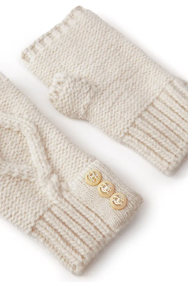 Holland Cooper Cortina Fingerless Gloves Oatmeal Women Gloves Holland Cooper Cortina Fingerless Gloves Oatmeal Women Gloves