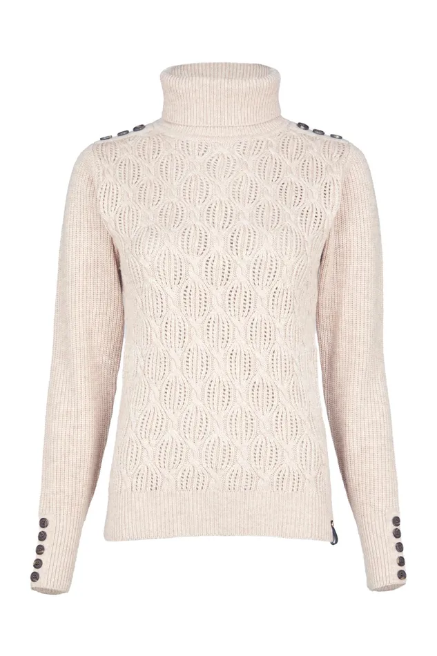 Holland Cooper Cotswold Roll Neck Knit Women Knitwear Holland Cooper Cotswold Roll Neck Knit Women Knitwear