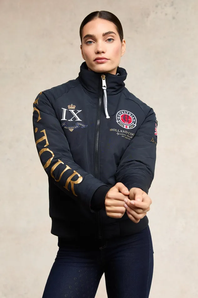 Holland Cooper Team HC Jacket Navy Women Jackets