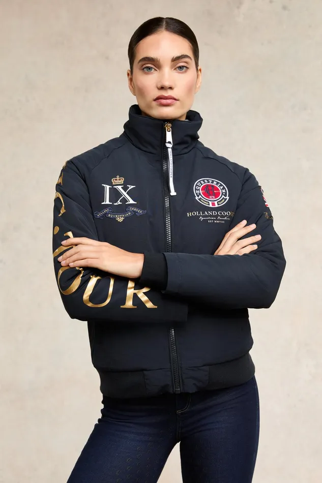 Holland Cooper Team HC Jacket Navy Women Jackets