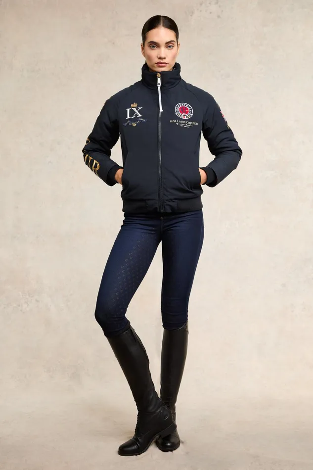 Holland Cooper Team HC Jacket Navy Women Jackets