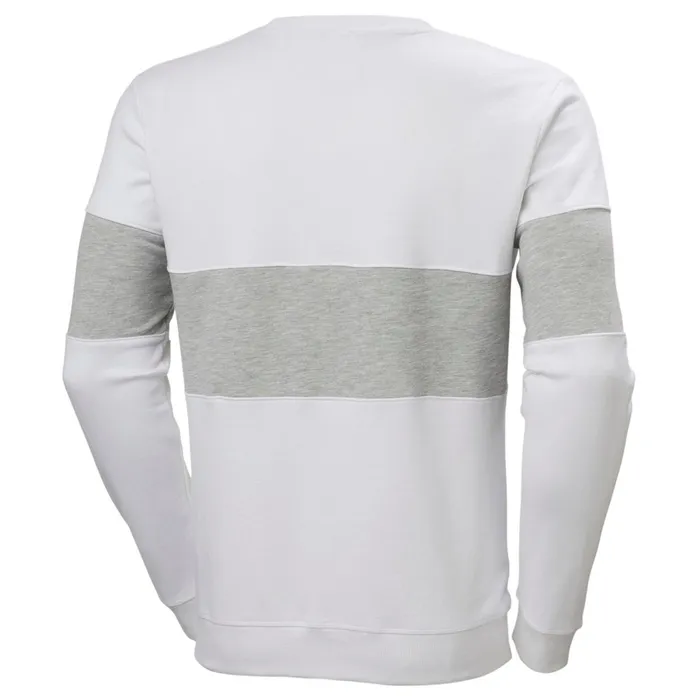 Hoodies and Sweatshirts Men Helly Hansen YU20 CREW NECK SWEATER 001 White