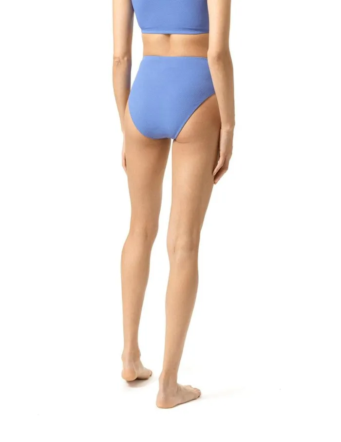 Hue Ocean City Reversible High Rise Bikini Bottom Wedgewood Women Bottoms