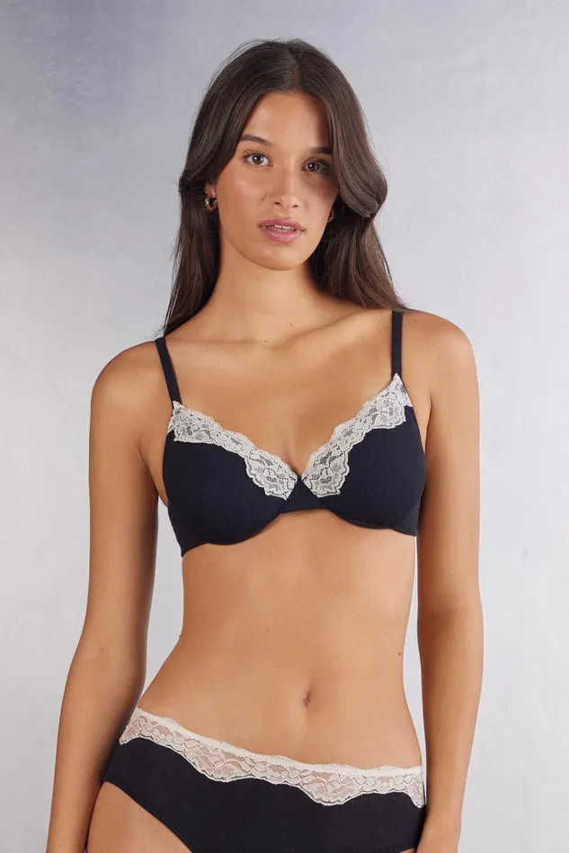 Intimissimi Balconette Women Effortless Beauty Francesca Balconette Bra Black 768j 8211 Nerocream Intimissimi Balconette Women Effortless Beauty Francesca Balconette Bra Black 768j 8211 Nerocream