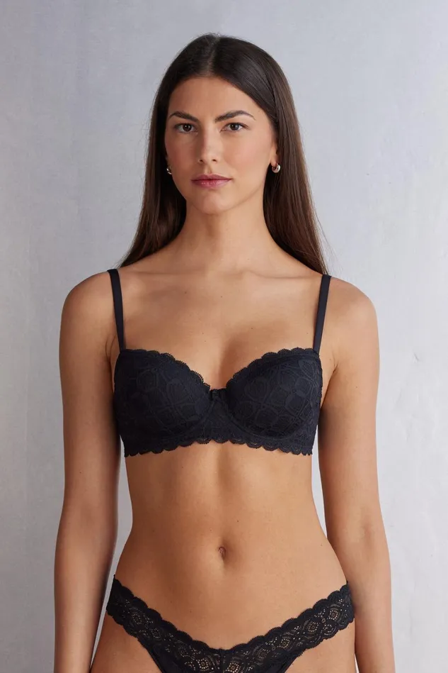 Intimissimi Balconette Women Sofia Balconette Bra In Lace Black 019 8211 Black Intimissimi Balconette Women Sofia Balconette Bra In Lace Black 019 8211 Black