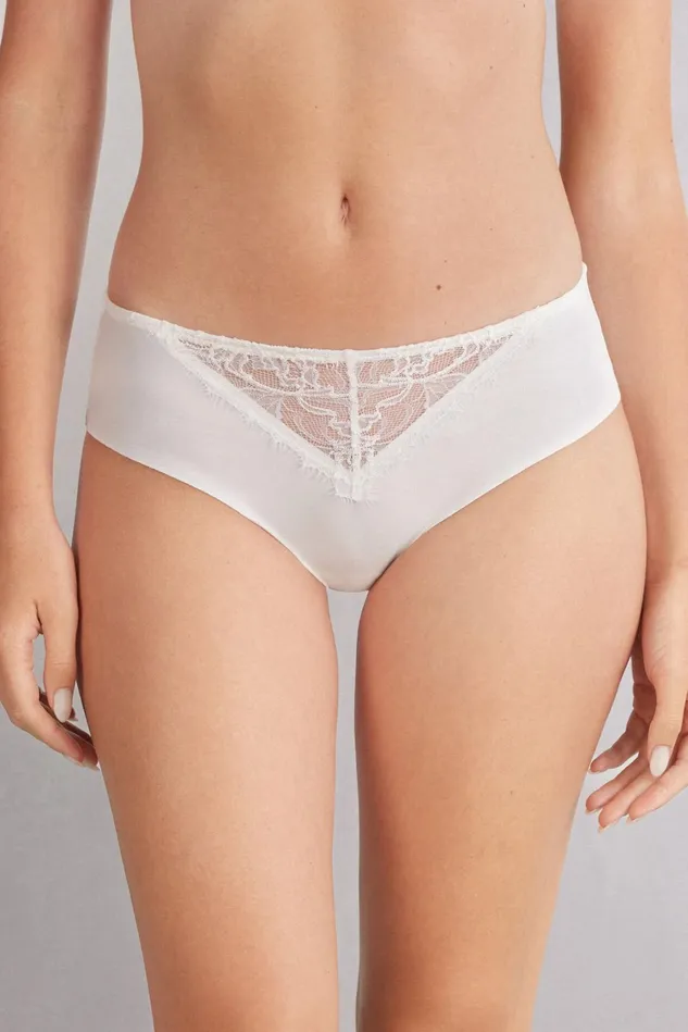 Intimissimi Bikini Panties Women Her Beauty Seamless Cotton Panties Ivory 2127 8211 Talc White Intimissimi Bikini Panties Women Her Beauty Seamless Cotton Panties Ivory 2127 8211 Talc White