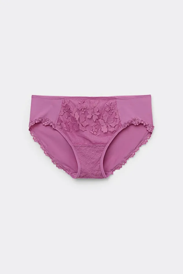 Intimissimi Bikini Panties Women In Full Bloom Tulle Panties Pink 343j 8211 Bright Violet
